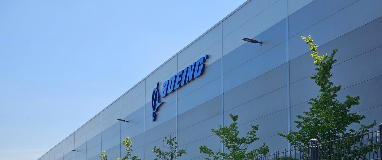 Boeing in Dormagen: Hier steht das neuste Logistikzentrum für Flugzeugteile.