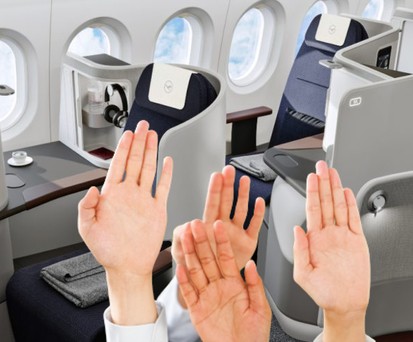 Lufthansas künftige Business Class: Upgrade könnte in letzter Minute möglich sein.