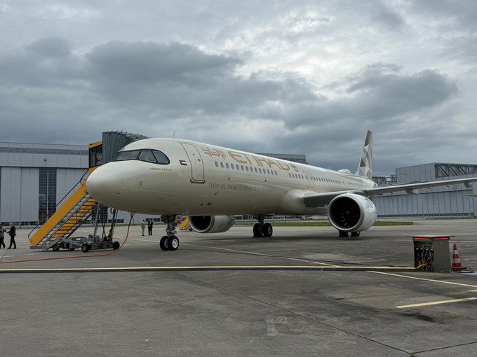 Der erste Airbus A321 LR von Etihad Airways wurde am 24. Juli 2025 ausgeliefert.