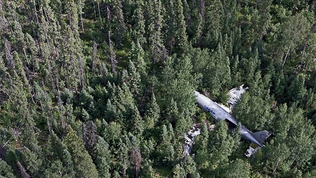 Flugzeug: Curtiss C-46 Commando. Absturzort: Kanada.