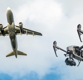 Eine Drohne und ein Verkehrsflugzeug: In Dublin kommen sich beide in den letzten Tag of nah.