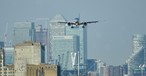 Embraer E190-E2 landet in London City: Wichtiges Merkmal für das Regionalflugzeug.