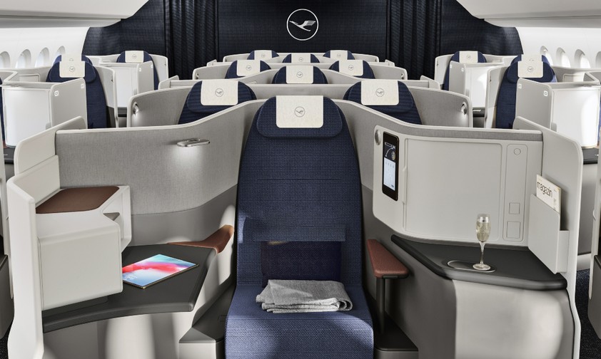 In der neuen Business Class gibt es ...