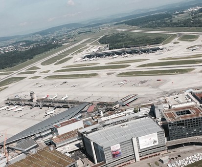 Flughafen Zürich: Flüge werden umgeleitet und annulliert.