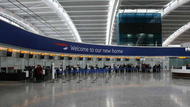 Terminal 5 am Flughafen Heathrow