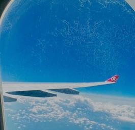 Blick aus einem Jet von Turkish Airlines: Bald große Bestellung.
