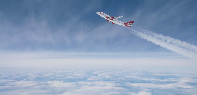 In etwa zwei Dutzend Testflügen erprobte Virgin Orbit den Abwurf des Launcher One.