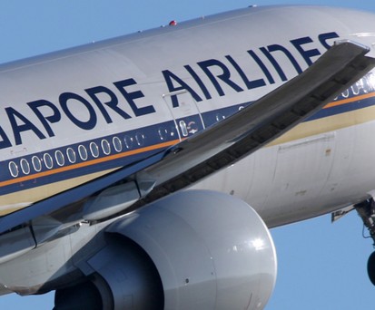 9V-SWH: Das Flugzeug hattw kaum noch Reserven.