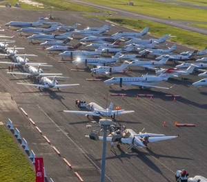Special Olympics Airlift 2025: Zahlreiche Jets nehmen an der Aktion teil.