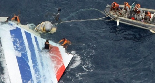 Tragisches Unglück: Der Absturz von Flug AF447 im Jahr 2009.