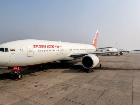 Boeing 777 von Air India: Bekam nach dem Start Probleme.