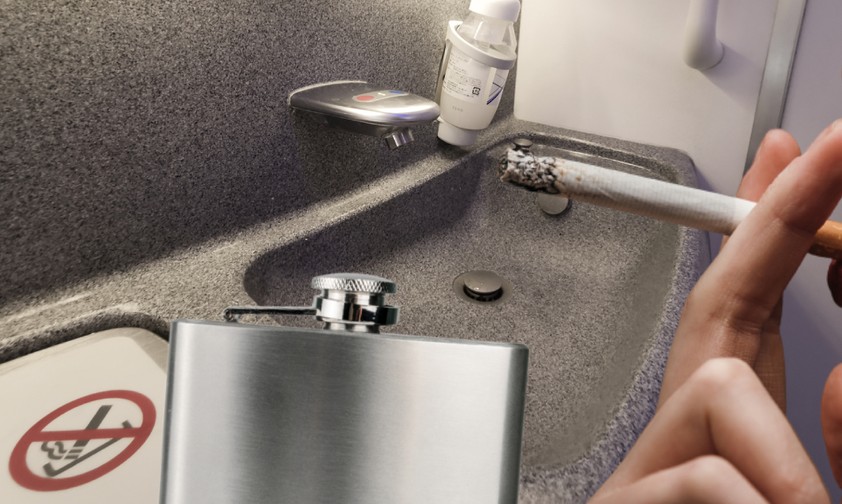 Rauchen an Bord oder eigenen Schnaps mitbringen: Ist verboten.