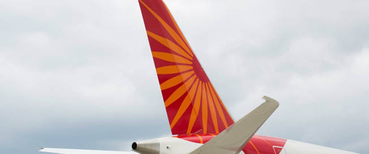 Heckflosse eines Dreamliners von Air India: Wer wird der neue Eigentümer?