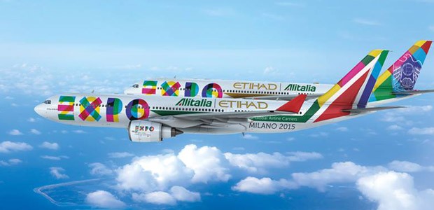 Flieger von Alitalia und der Partnerin Etihad: Hoch gesteckte Ziele.