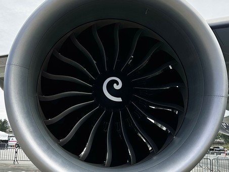 Triebwerk einer Boeing 747: SAF ist knapp und wird lange knapp bleiben.