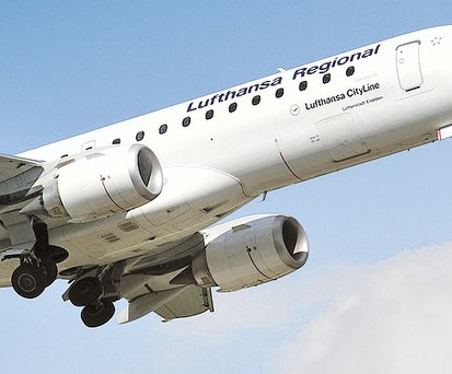Embraer E190 von Lufthansa Cityline: Ausweichmanöver nach vier Sekunden.