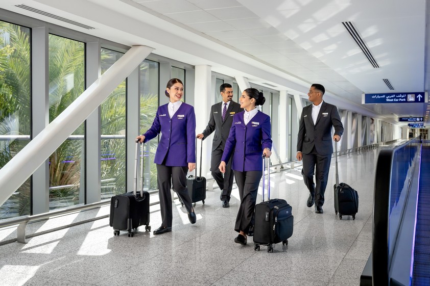 Die neuen Uniformen von Flyadeal.