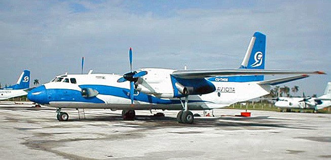 Antonov AN-26 von Aerogaviota: Eine Maschine dieses Typs ist abgestürzt.