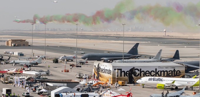 Die Dubai Airshow ist das erste Stelldichein der Branche seit Ausbruch der Pandemie.