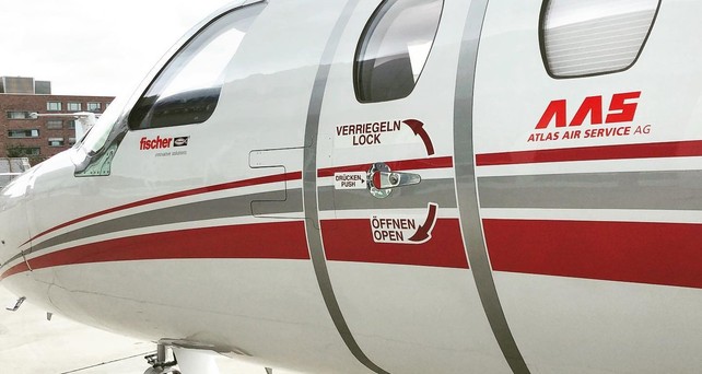 Cessna CJ3 von Atlas Air Service: Fliegt nicht mehr fürs deutsche Unternehmen.