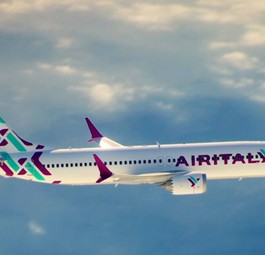 Boeing 737 Max 8 im Design von Air Italy: So soll der Flieger aussehen.