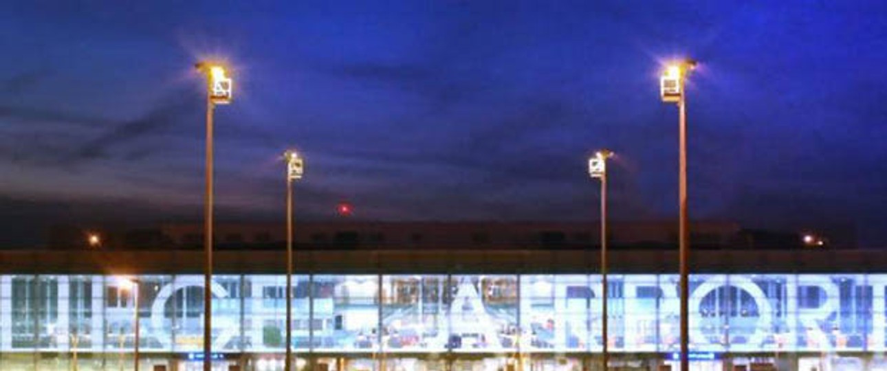 Flughafen Lüttich: Zu wenig Passagiere.