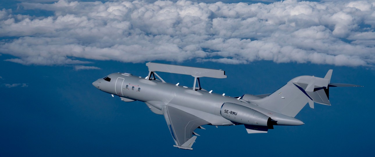 Saab Global Eye: Basis ist eine Bombardier Global 6000/6500.
