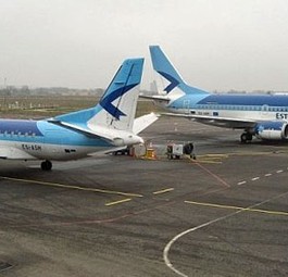 Flieger von Estonian: Illegale Hilfen?