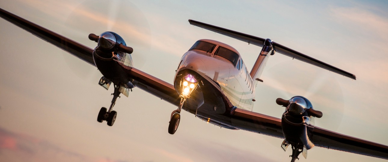 Beechcraft King Air 250: Soll in Lugano zu Linienflügen starten.