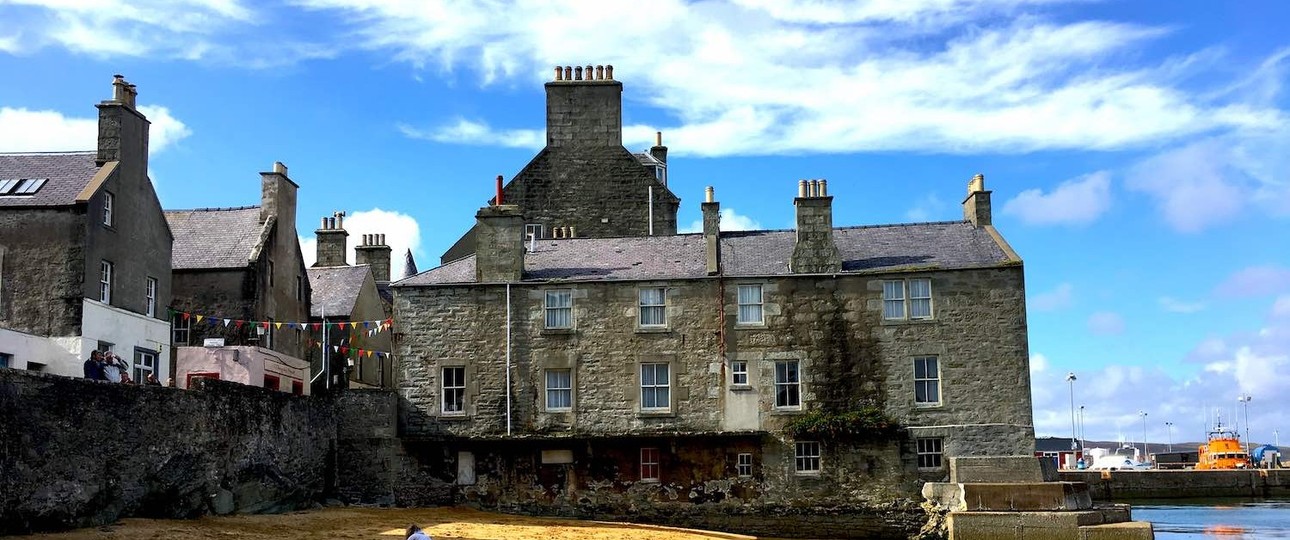 Lerwick auf Mainland Shetland