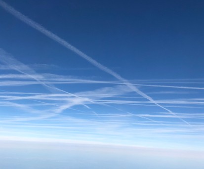 Himmel über der Schweiz: Bald nicht mehr offen für Flugzeuge aus Russland.