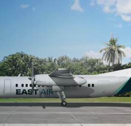 Flieger von East Air: Soll bald als Linienairline starten.