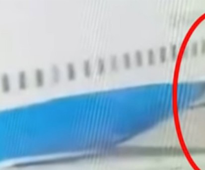 Überwachungskamera-Video: Der Flieger wurde offenbar mit neuem Essen beladen.