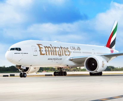 Boeing 777-200LR von Emirates: Soll auch Mangos aus Mexiko holen.