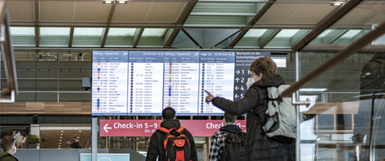 Flughafen Berlin: Während der Ferientage werden bis zu 65.000 Reisende täglich erwartet.