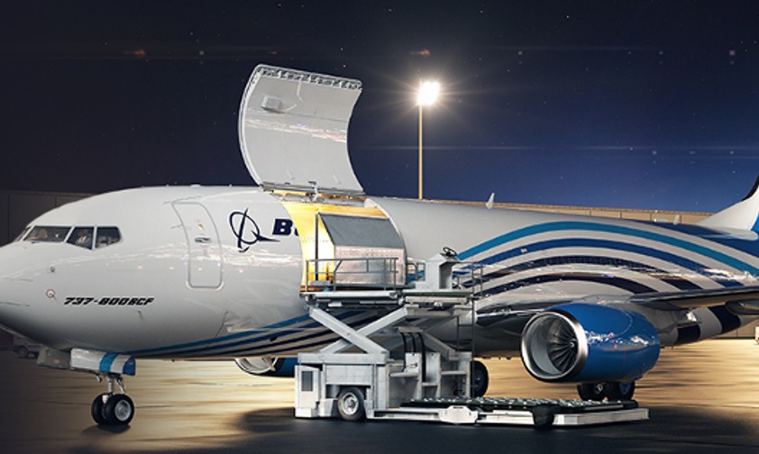 Boeing 737-800 als Frachter: Zweites Leben für alte Passagierflugzeuge.