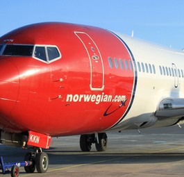 Norwegian Boeing 737 in Alta: The airline continues to struggle.