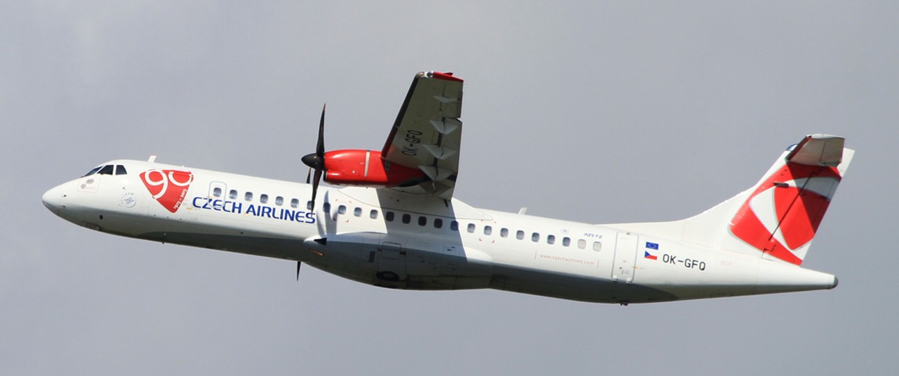 ATR 72 von CSA: Zwei liegen jetzt an der Kette.