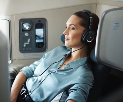 Business-Kabine von Cathay: Die Sitze von Zodiac machen Probleme.