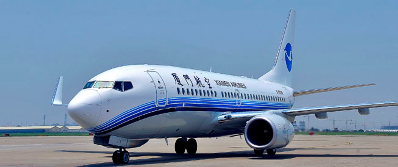 Boeing 737-700 von Xiamen Airlines: Die Fluglinie bestellt weitere 737-800 NG.