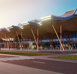 Vlora International Airport: So soll er nach dem Bau aussehen.