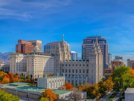 Salt Lake City im Herbst