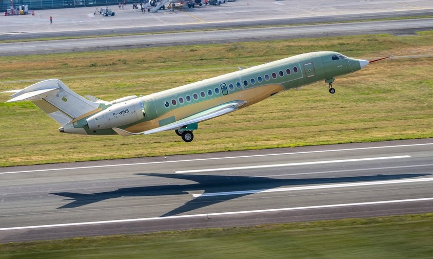 Dassault Falcon 10X: Der Jet ist am 19. Juni das erste Mal geflogen.