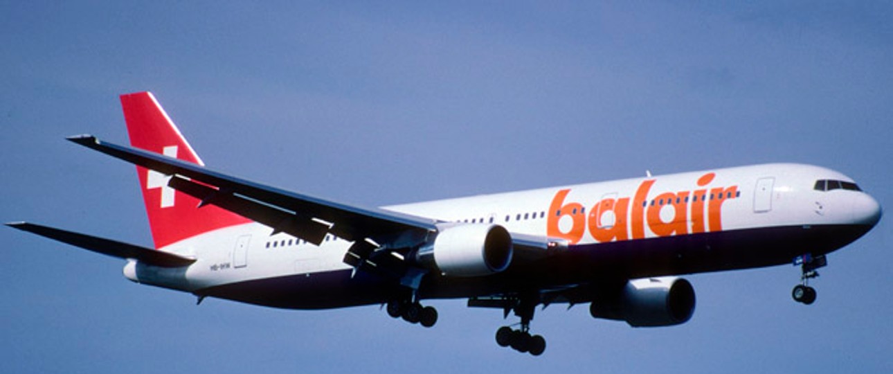 Boeing 767 der ehemaligen Balair: Der Traumname der neuen Besitzer von Belair.