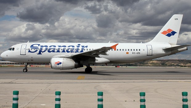 Airbus A320 von Spanair: Die Airline musste aufgeben.