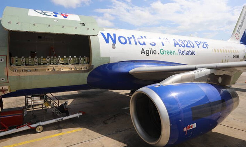 Airbus A320 P2F: Premier ein Afrika.