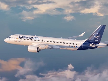 Airbus A220-300 von Lufthansa City Airlines: Die ersten Flüge sollen am 1. Februar starten.
