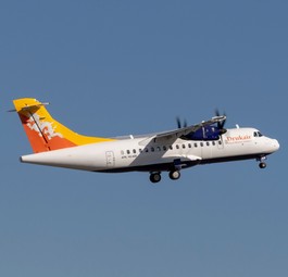 ATR 42-600 von Druk Air: Nun im Himalaya zuhause.