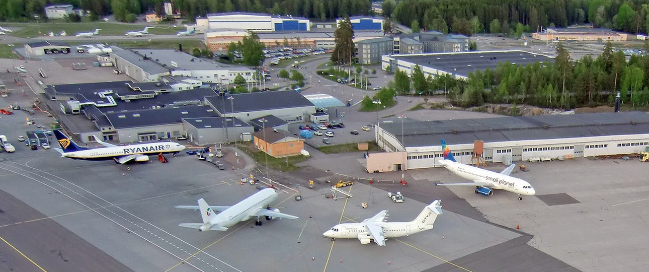 Flughafen Stockholm Skavsta: Ohne frische Mittel droht das Aus.