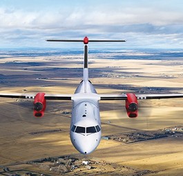 De Havilland Canada DHC Dash 8 400: Neuer Name für Turbopropklassiker.